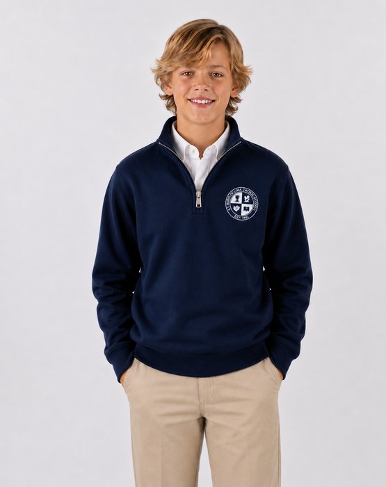 Quarter Zip Sweater (3rd-8th)