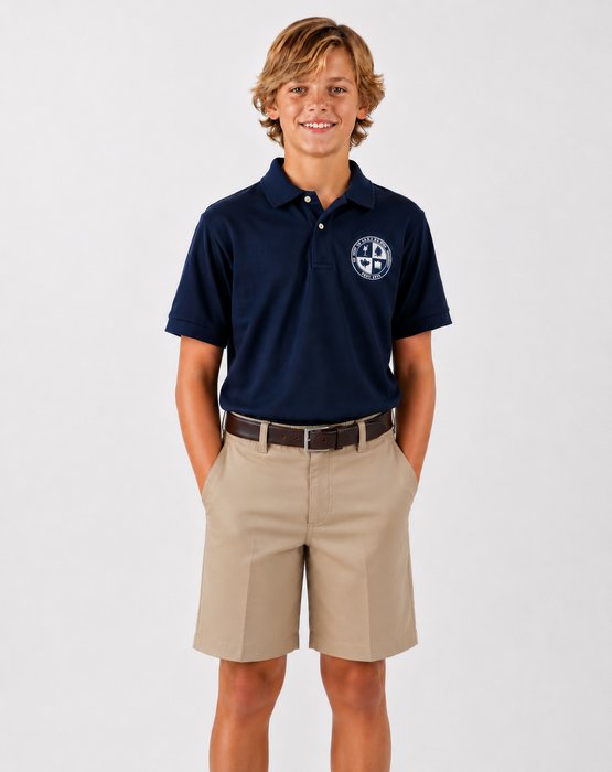 Boys Khaki Drifit Shorts (PreK-5th Only)